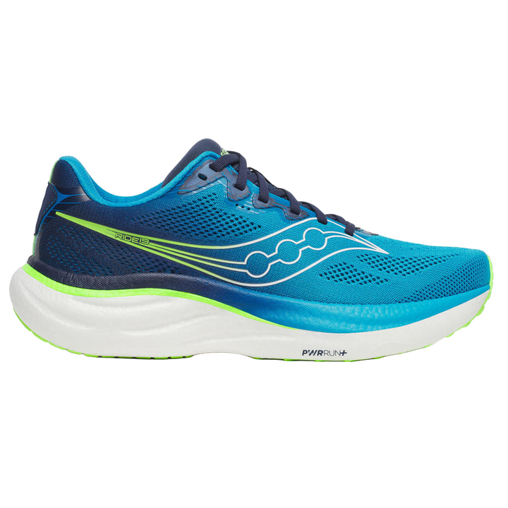 Saucony Herren Ride 19 – Kobalt/Slime – Neutral – SS26