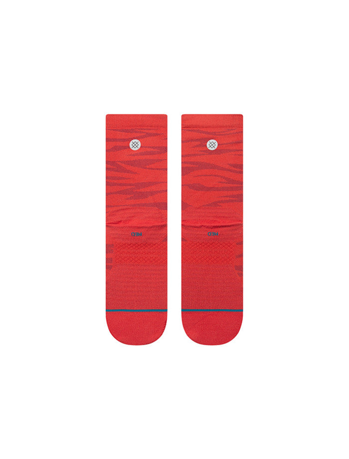 Stance Ridge Crew Sock - Red