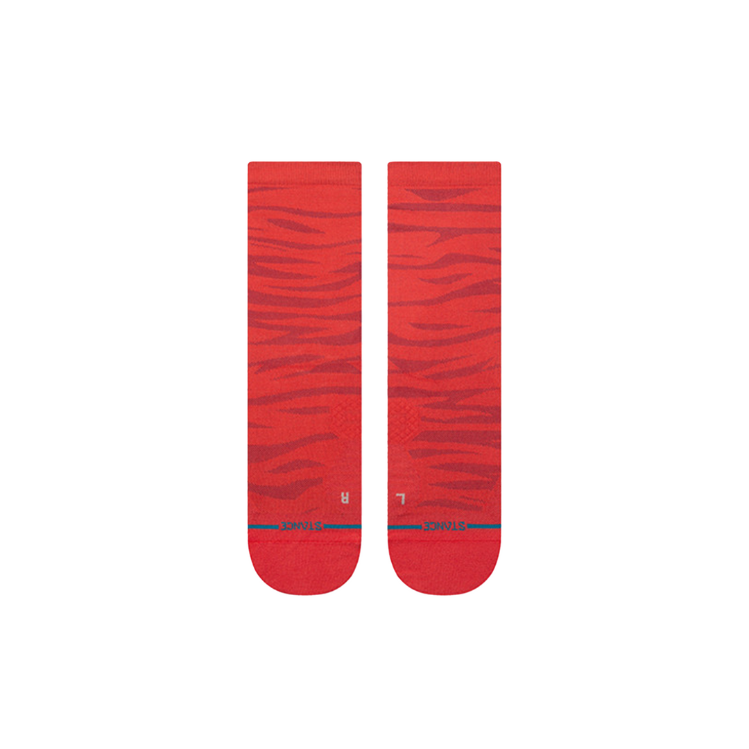 Stance Ridge Crew Sock - Red