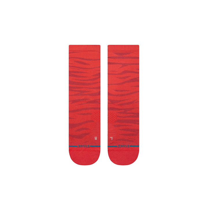 Stance Ridge Crew Sock - Red