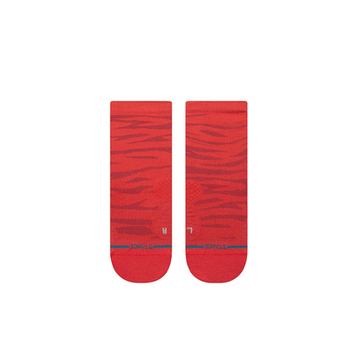 Stance Ridge Quarter Sock - Red