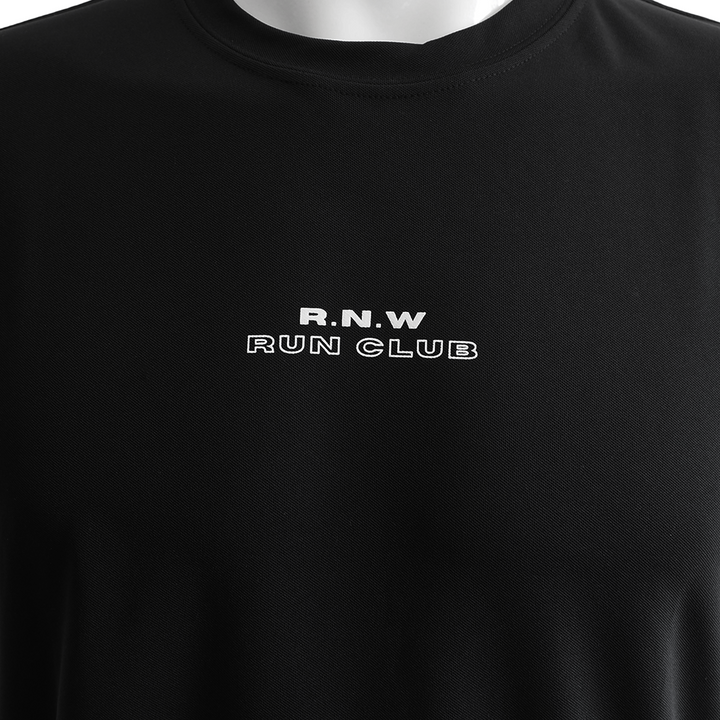 RNW Run Club Recycled Tech Tee - Black