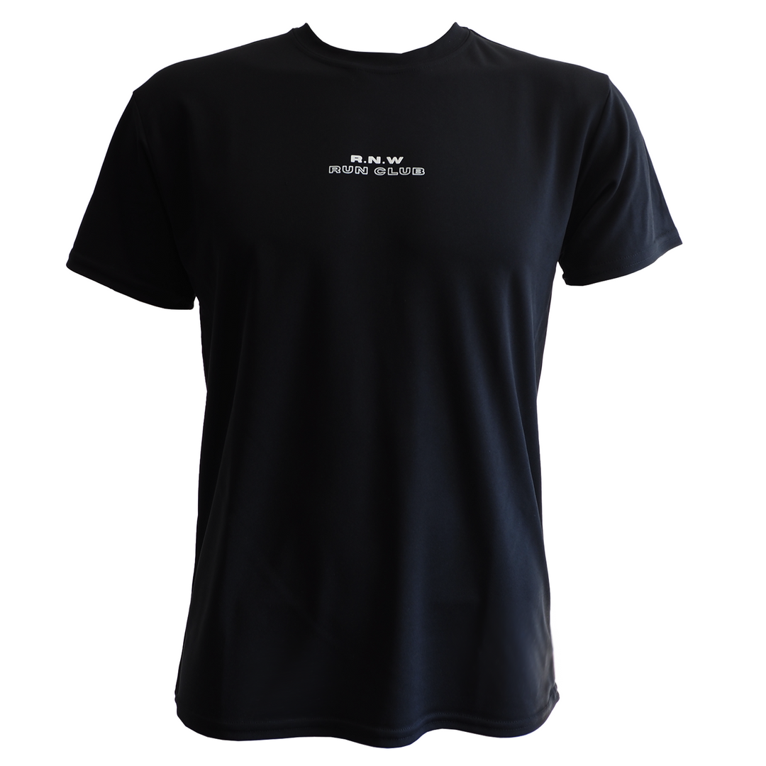 RNW Run Club Recycled Tech Tee - Black