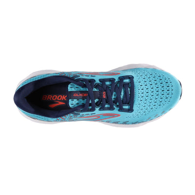 Brooks Mens Glycerin 20 - Blue/Navy/Coral - Neutral