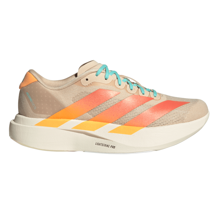 Adidas Womens Adizero Evo SL - Crystal Sand/Semi Coral Fusion/Off White - Neutral - AW26