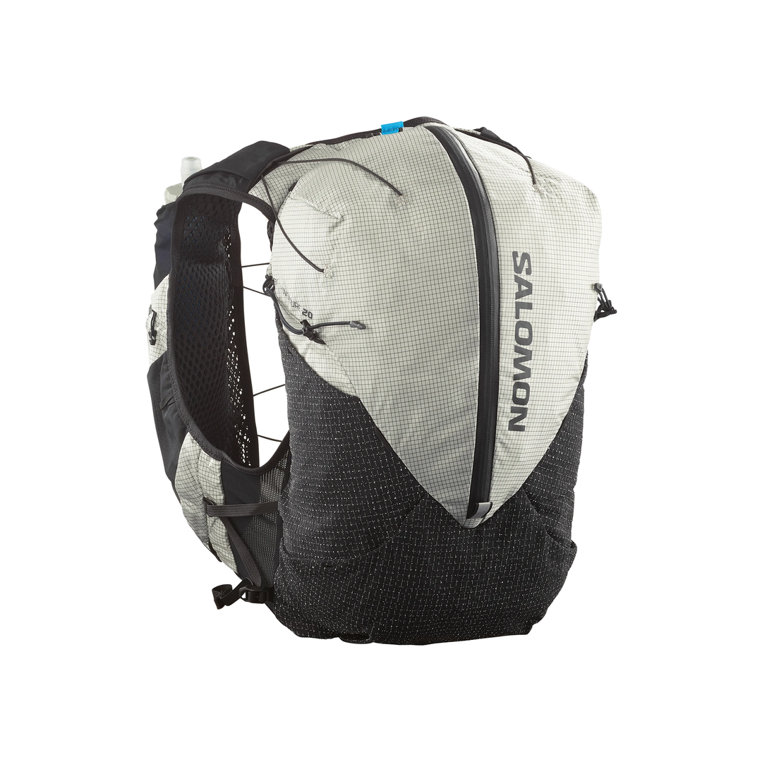 Salomon S/Lab Adventure 20 Vest with Flasks - Black/White
