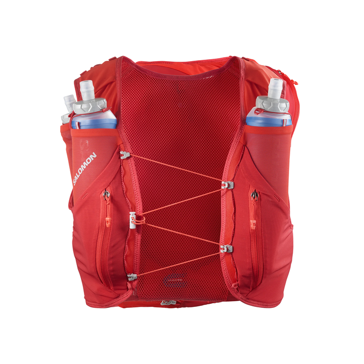Salomon ADV Skin 12 Unisex Vest with Flasks - Flame Scarlet/Haute Red