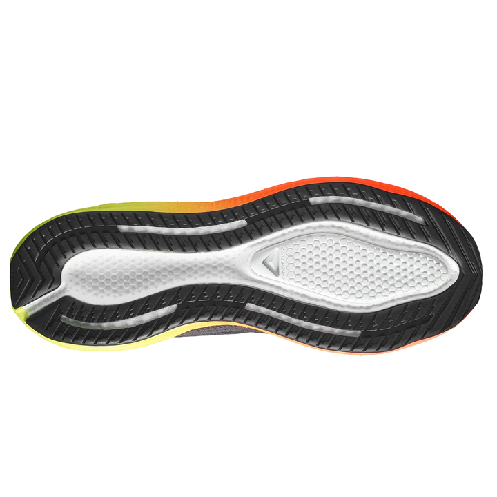 Salomon Mens Aero Blaze 4 Gradient - Black/White/Safety Yellow - Neutral - AW26