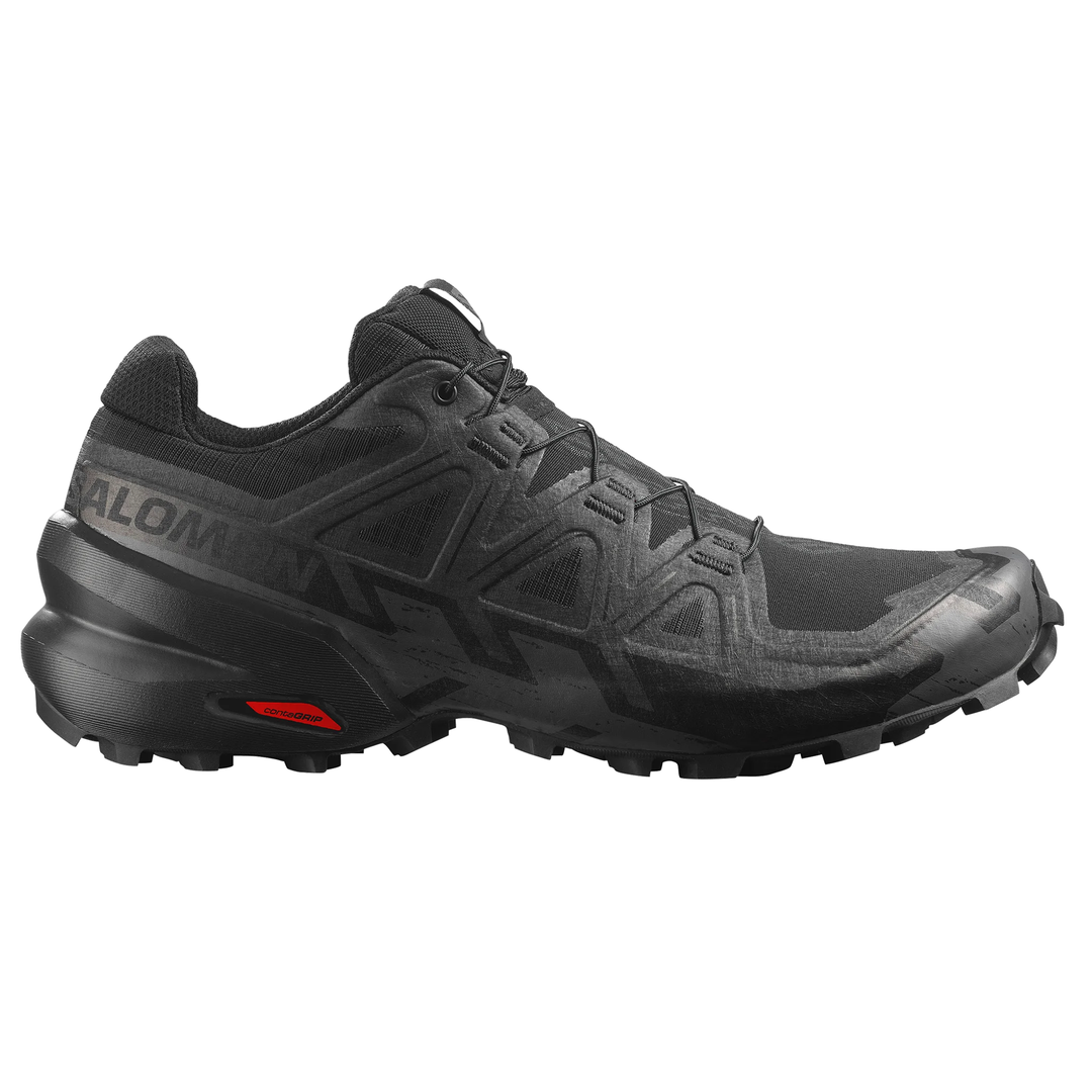 Salomon Mens Speedcross 6 - Black/Black/Phantom - Trail - AW25