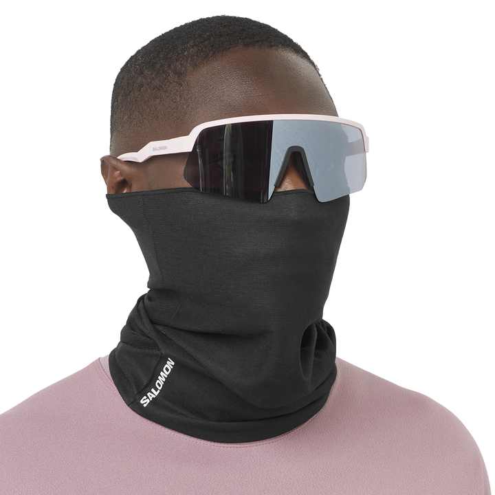 Salomon Unisex Neckwarmer - Deep Black