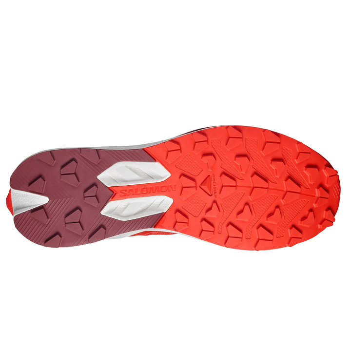 Salomon Unisex S/Lab PULSAR 4 - Fiery Red/Vanilla/Andorra - Trail - SS26