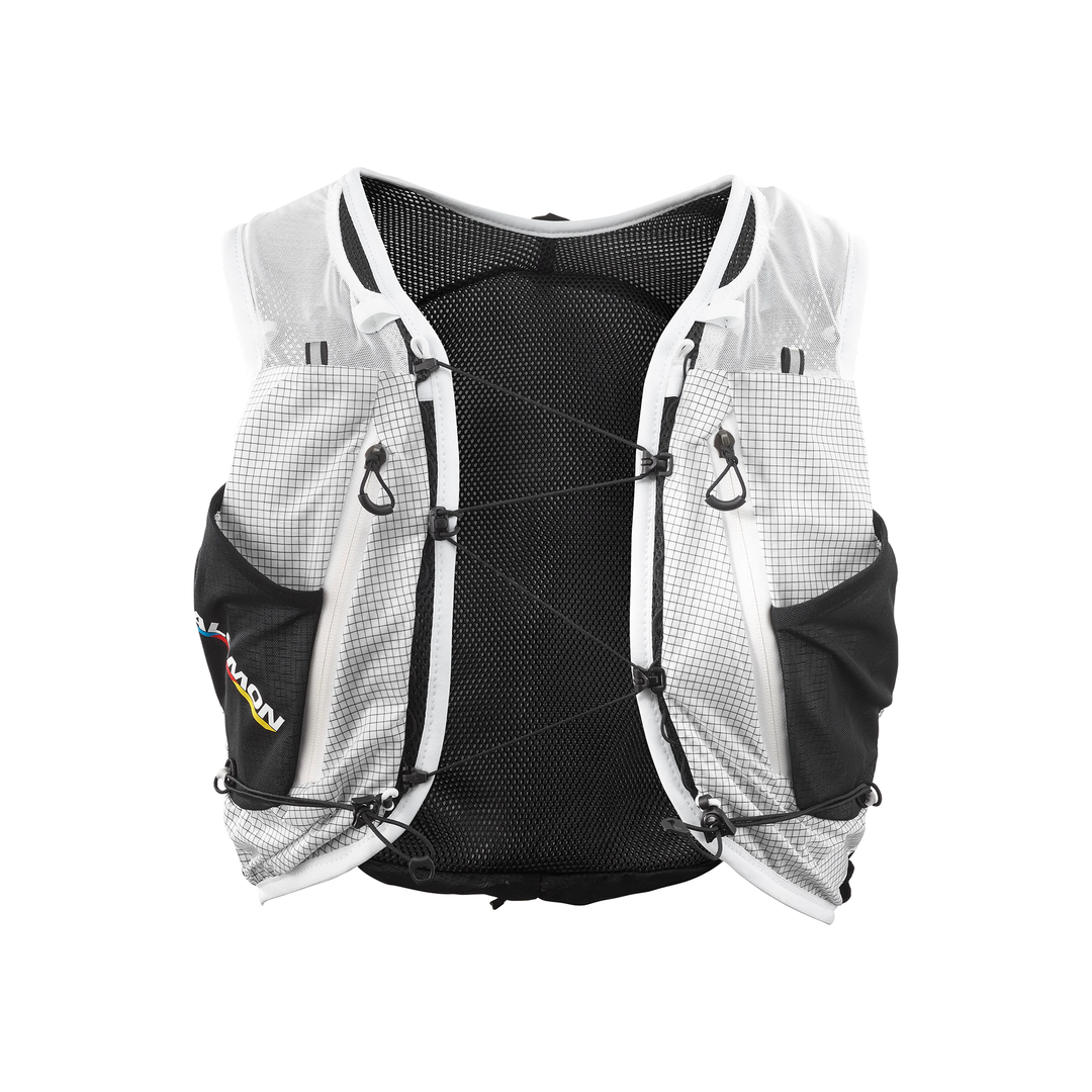 Salomon Unisex ADV Skin Cross Season Race Flag Vest - White/Black