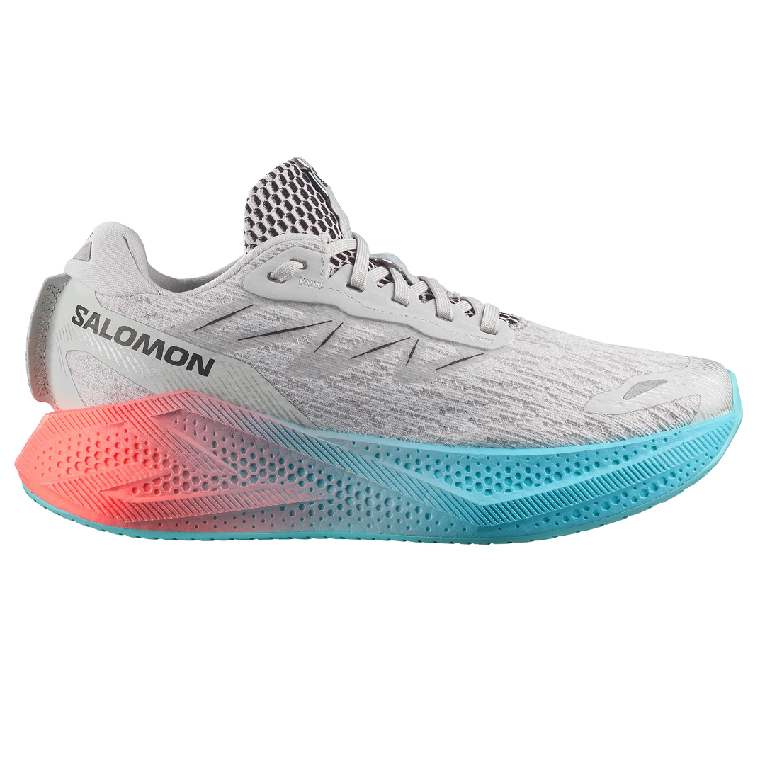Salomon Womens Aero Glide 4 Gradient - Gray Violet/Ojos Del Salar - Neutral - AW26