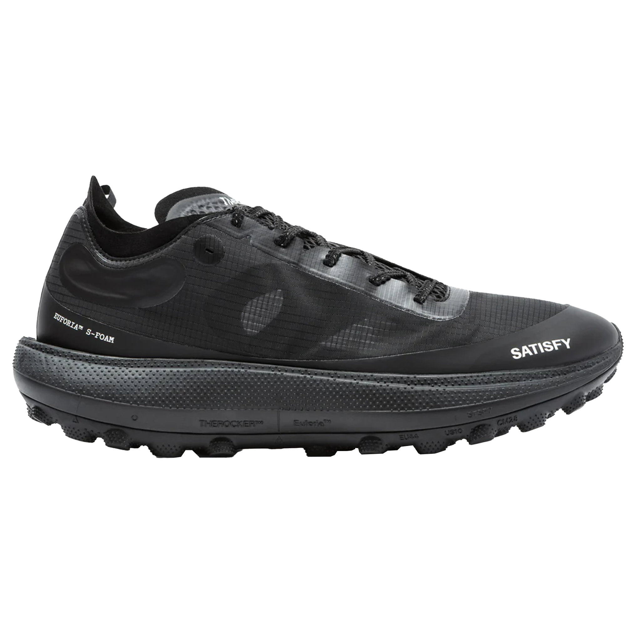 Satisfy Unisex TheROCKER - Jet Black - Trail - SS26