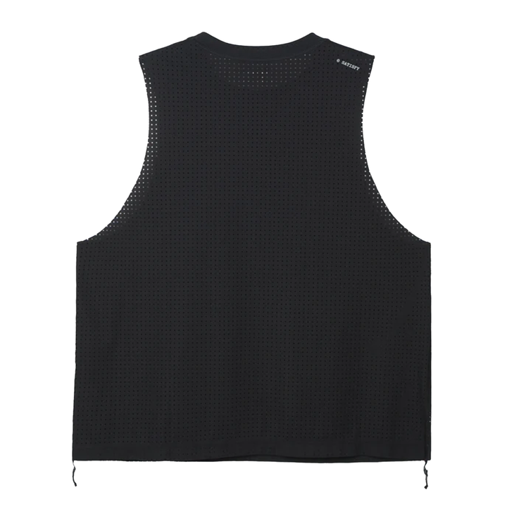 Satisfy Womens Space-O Muscle Tee - Black - SS26
