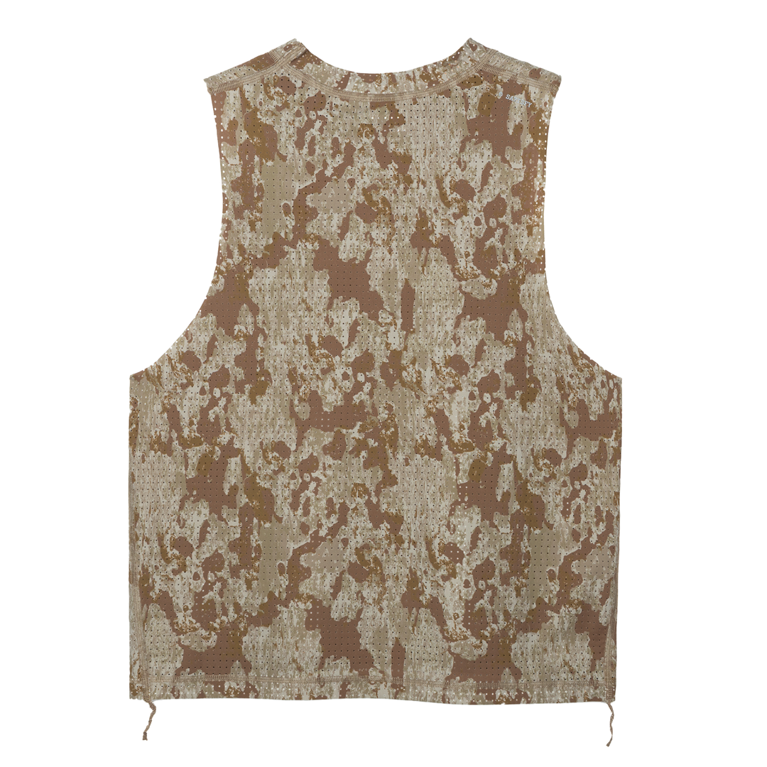 Satisfy Womens Space-O Muscle Tee - Camo - SS26