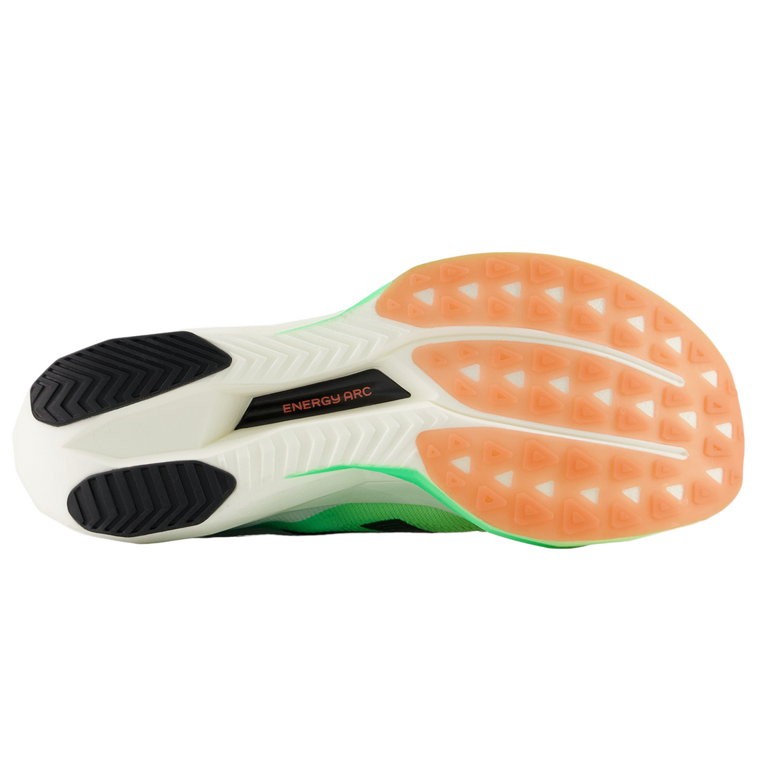 New Balance Mens FuelCell SuperComp Elite V5 Riswing - White/Mint Flash/Lime Leaf - Neutral - AW25