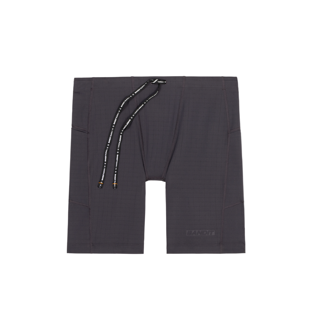 Bandit Mens Gridlock 7" Pocket Half Tights – Shadow – SS26