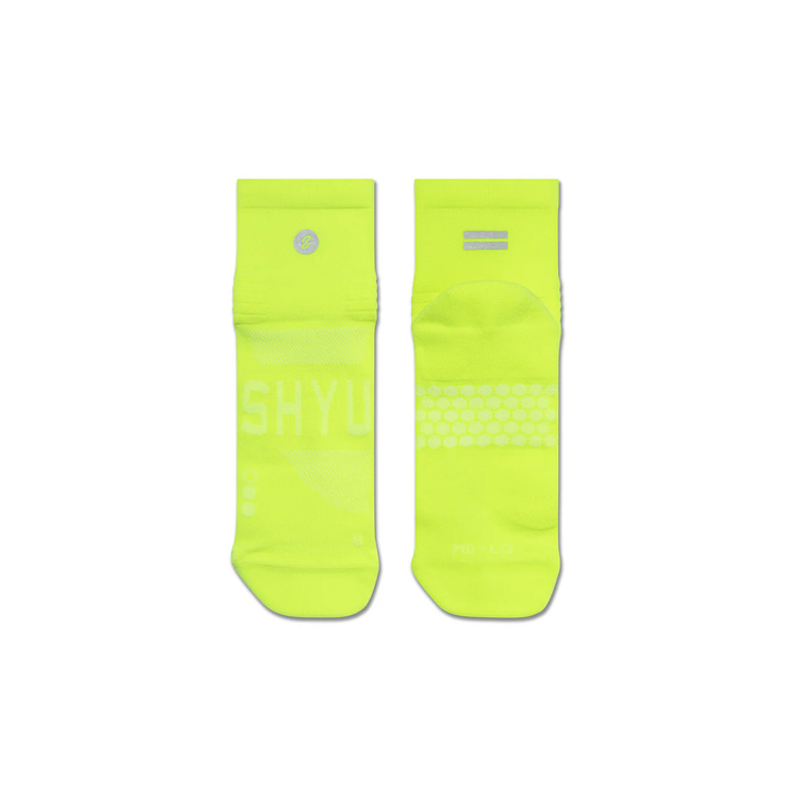 SHYU Racing Quarter Crew Socken – Volt/Volt/Volt