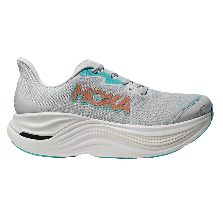 Hoka Womens Skyward X Cosmic Grey Rose Gold Run North West
