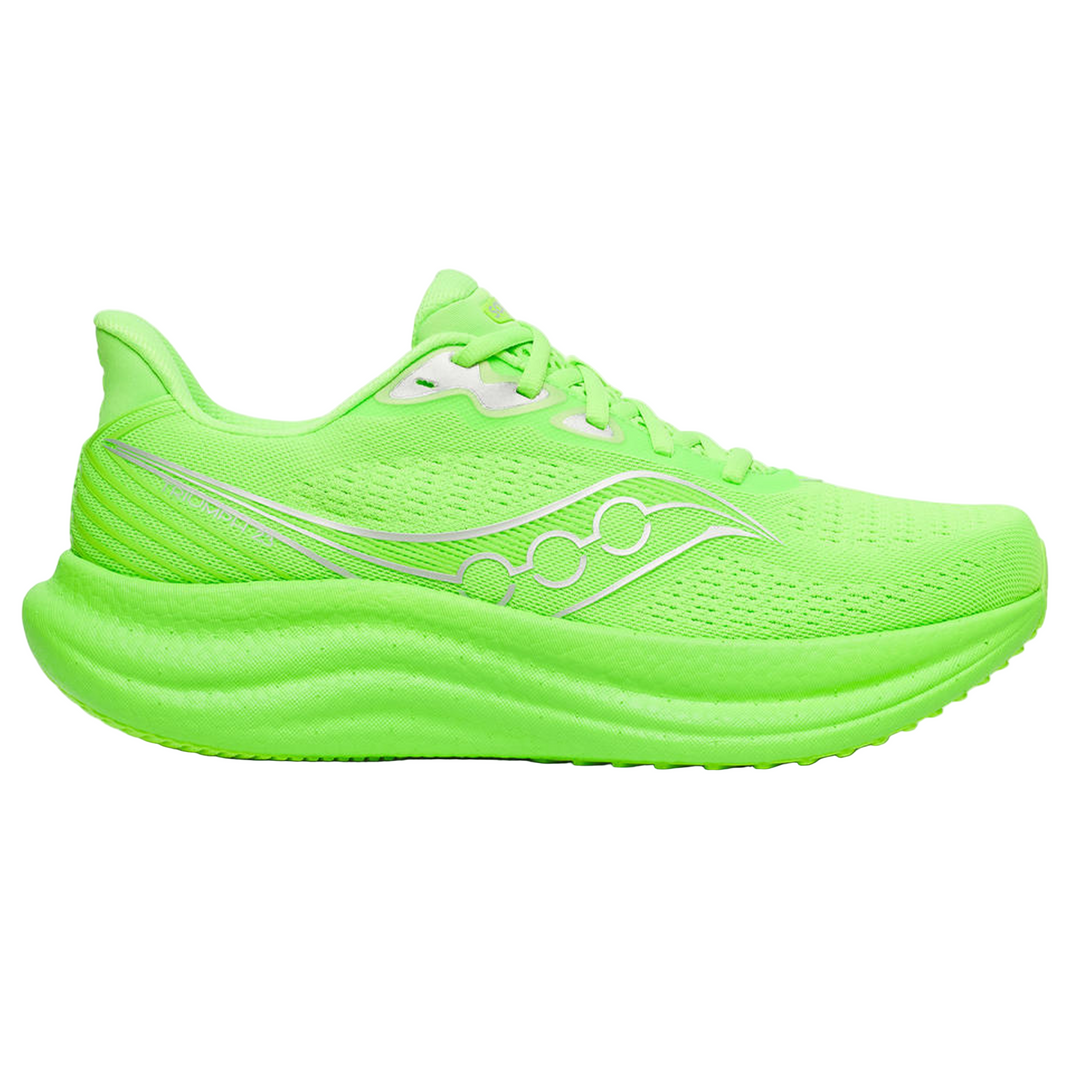 Saucony Herren Triumph 23 – Slime/Silber – Neutral – SS26