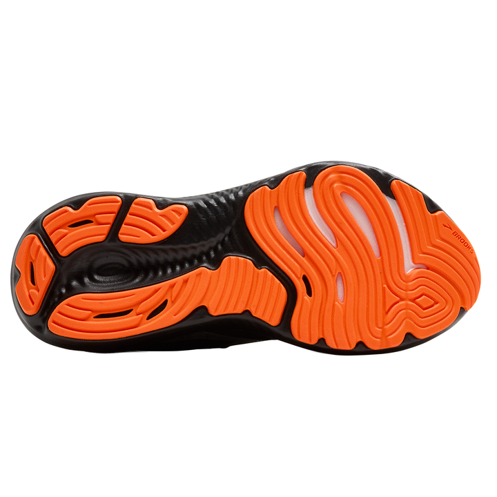 Brooks Mens Glycerin 22 - Black/Orange - Neutral - AW25
