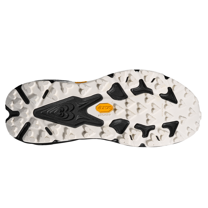 Hoka Mens Speedgoat 7 - Wide - 2E Width - Black/White - Trail - SS26