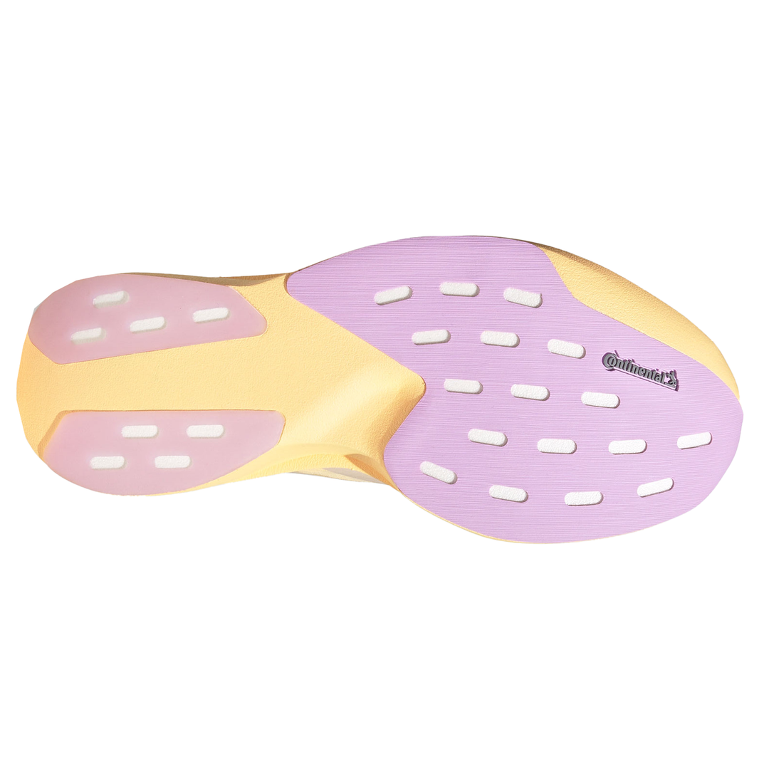 Adidas Damen Adizero Evo SL Woven - Ice Tangerine/Ice Gold Metallic/Bliss Lilac - Neutral - SS26