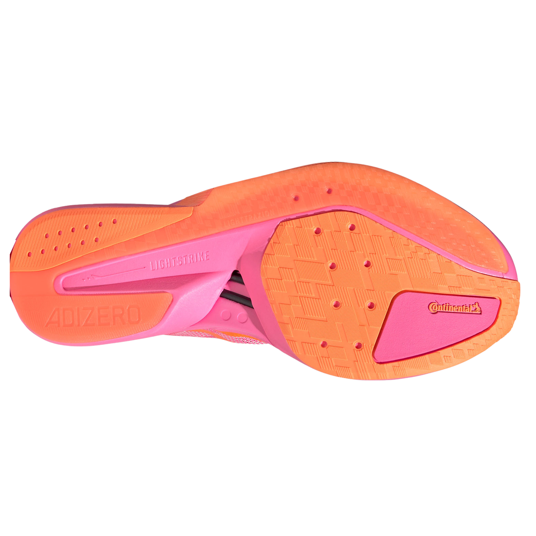 Adidas Womens Adizero Boston 13 - Lucid Pink/Lucid Orange/Iron Metallic - Neutral - SS26