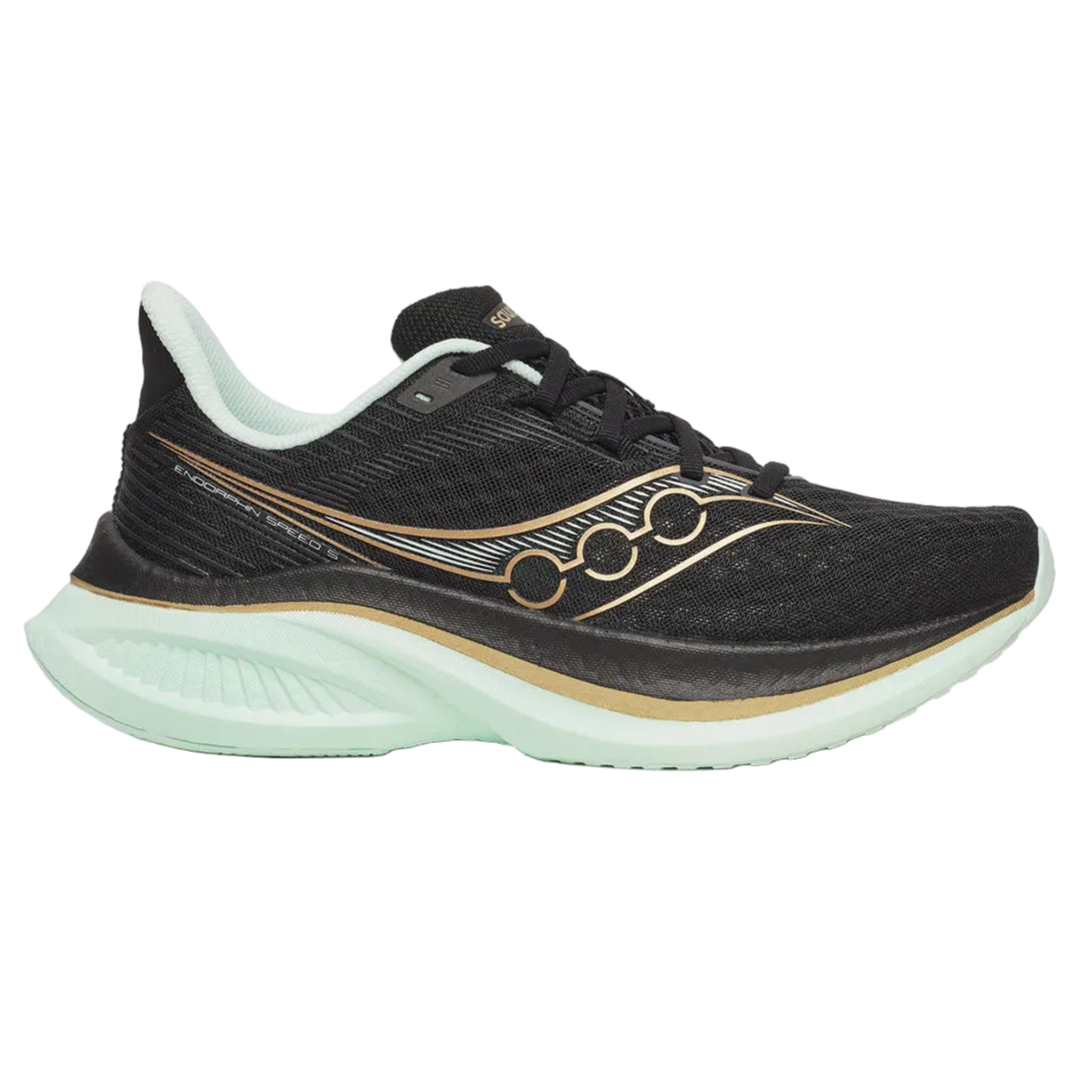 Saucony Femme Endorphin Speed 5 - Noir/Calme - Neutre - SS26