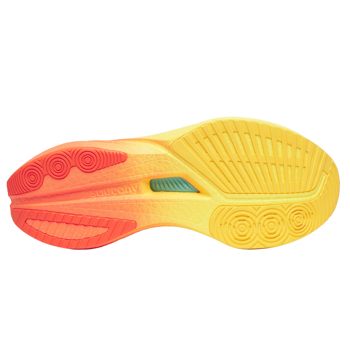 Saucony Herren Endorphin Speed 5 – Elfenbein/Feuer – Neutral – SS26