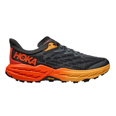 Hoka Mens Speedgoat 5 - Castlerock/Flame - Trail