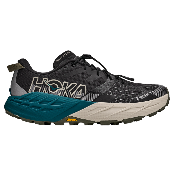 Hoka Mens Speedgoat 7 GTX - Tidal Wave/River Rock Grey - Trail - AW26