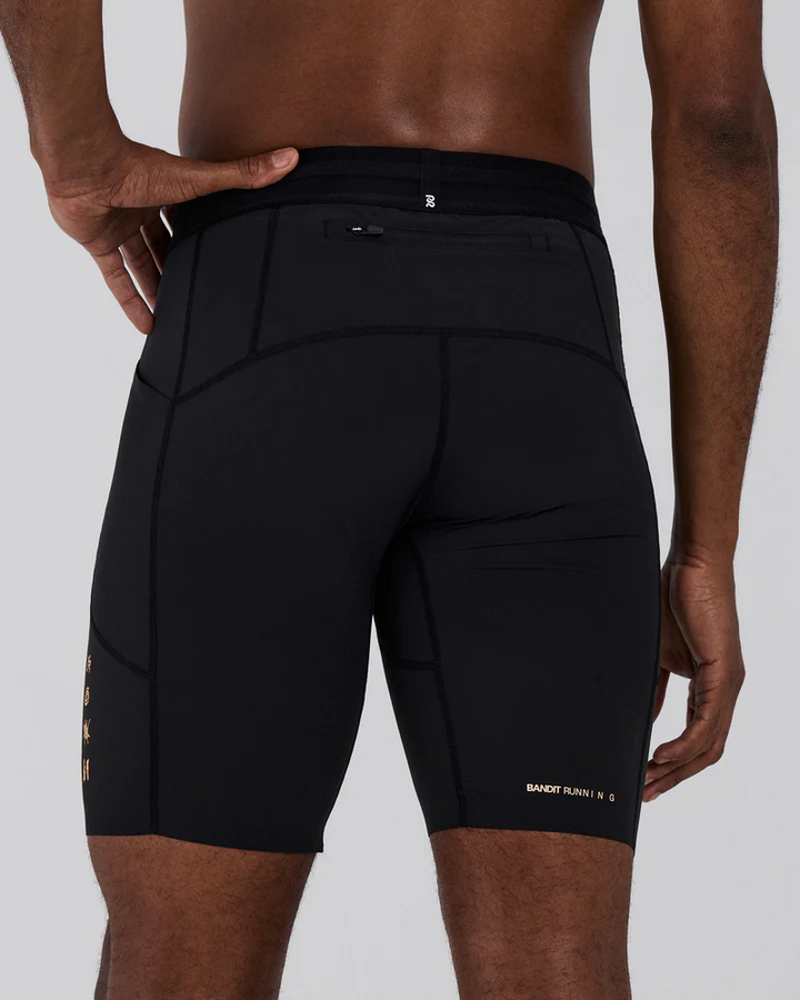 Bandit Herren SoLite 5" Pocket Half Tights – Schwarz – SS26