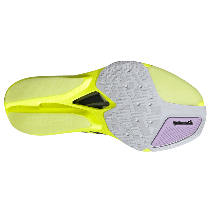 Adidas Mens Adizero Prime X3 Strung - Solar Yellow/Solar Yellow/Solar Yellow - Neutral - SS26