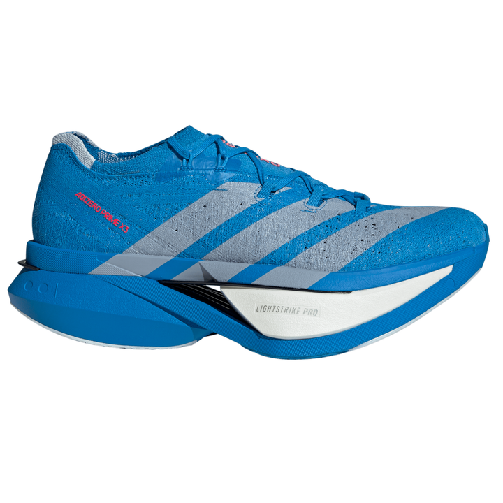 Adidas Mens Adizero Prime X3 Strung - Solar Blue/Silver Metallic/Lucid Red - Neutral - SS26