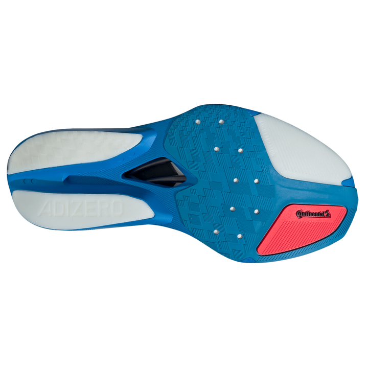 Adidas Mens Adizero Prime X3 Strung - Solar Blue/Silver Metallic/Lucid Red - Neutral - SS26