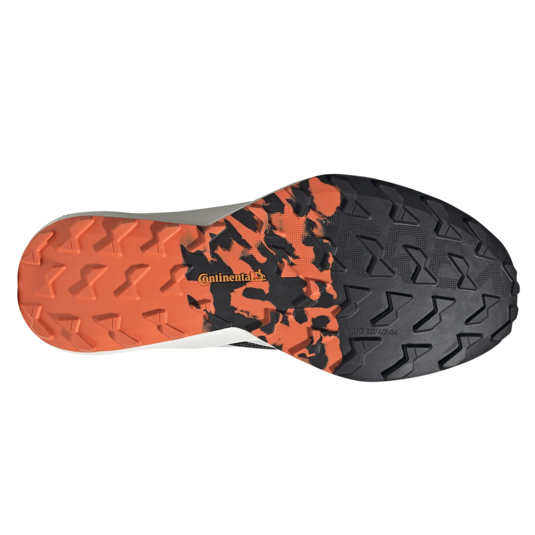 Adidas Mens Terrex Agravic Speed - Core Black/Grey One/Impact Orange - Trail