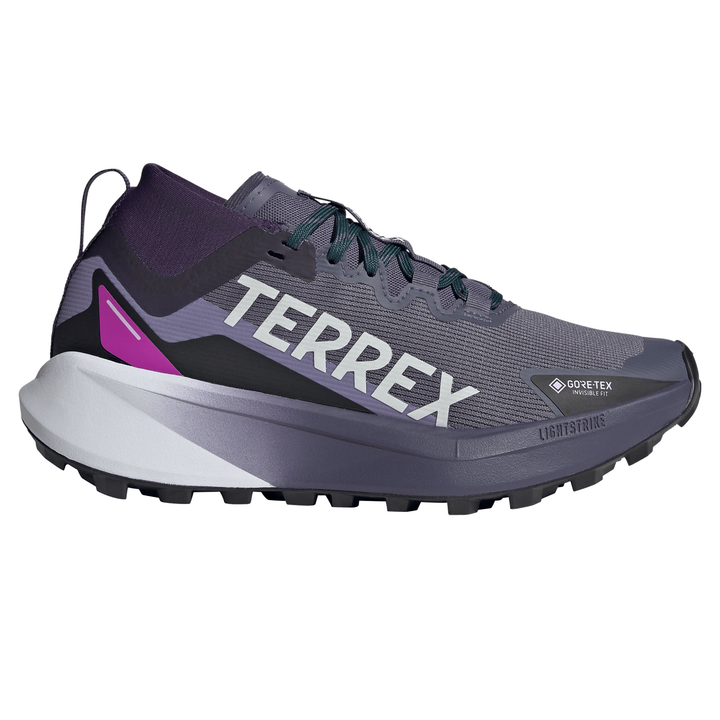 Adidas Womens Terrex Agravic GTX - Preloved Violet/Cloud White/Purple Burst - Trail - AW25