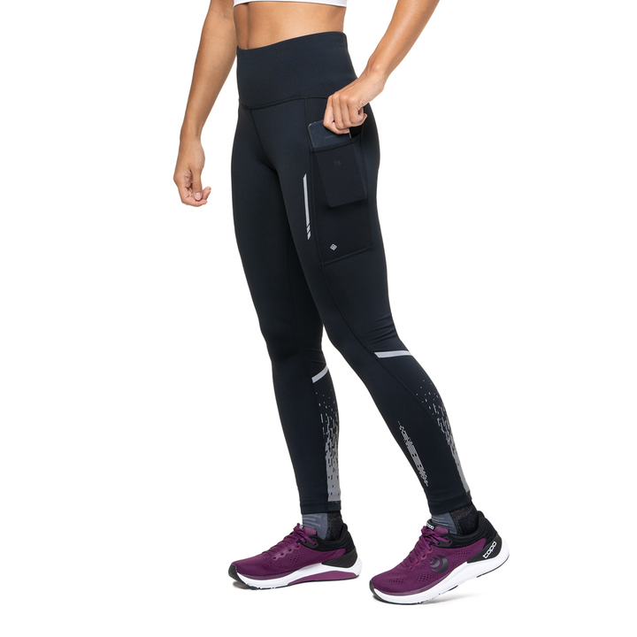 RonHill Womens Tech Reflect Tight - Black/Reflect - AW25