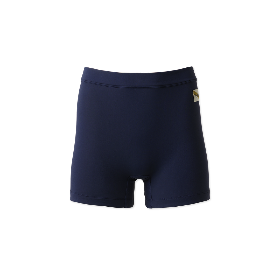 Tracksmith Womens Turnover Short Tights - Navy - AW25