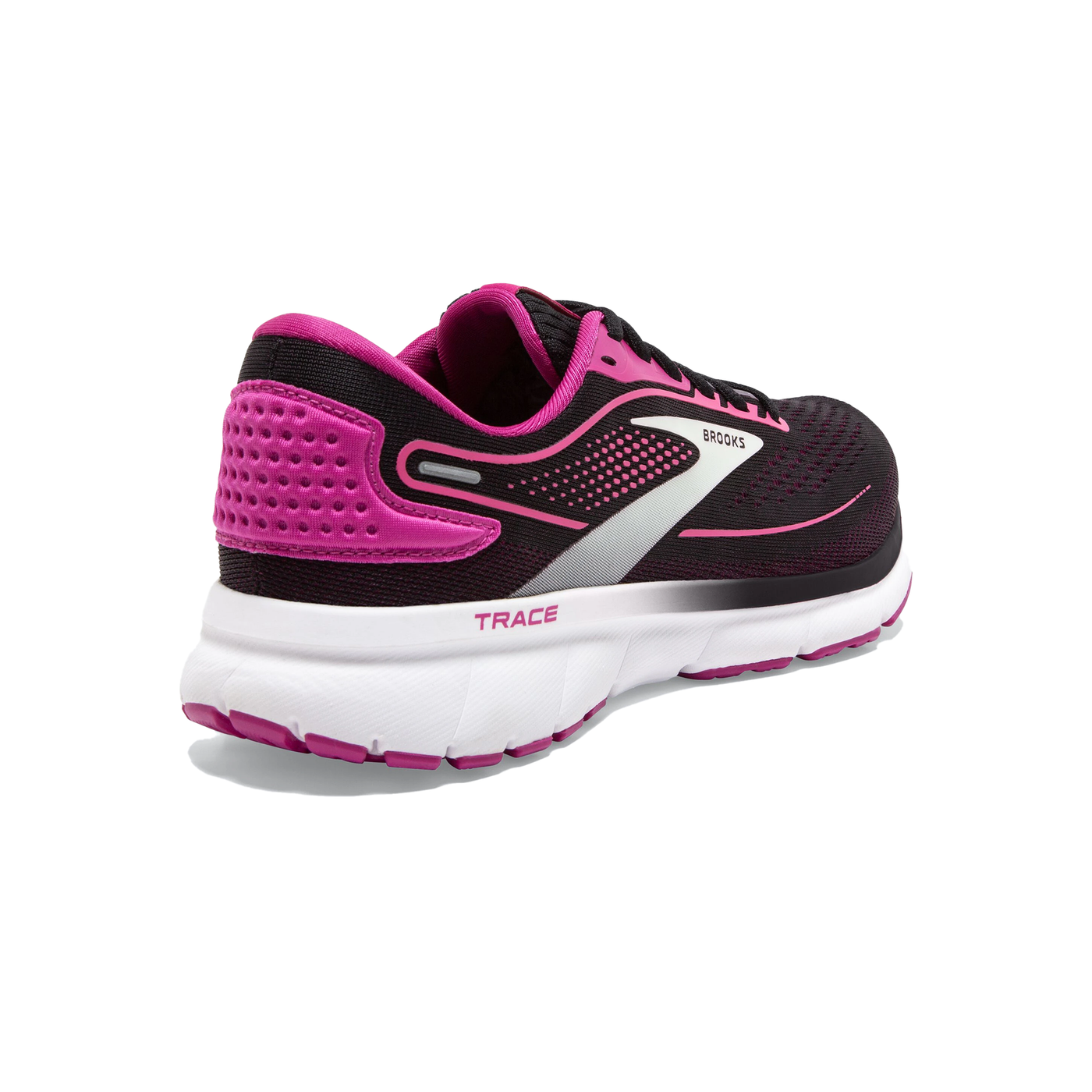 Brooks Womens Trace 2 - Black/Festival Fuchsia/Pink Flambe - Neutral