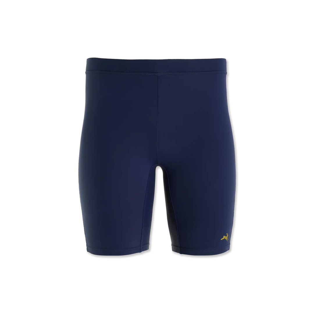 Tracksmith Demi-collants Turnover pour hommes (doublés) - Marine - AW25