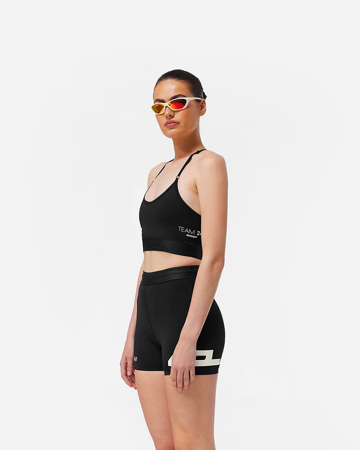 247 Represent Womens Motion Low Impact Bra - Black - AW26