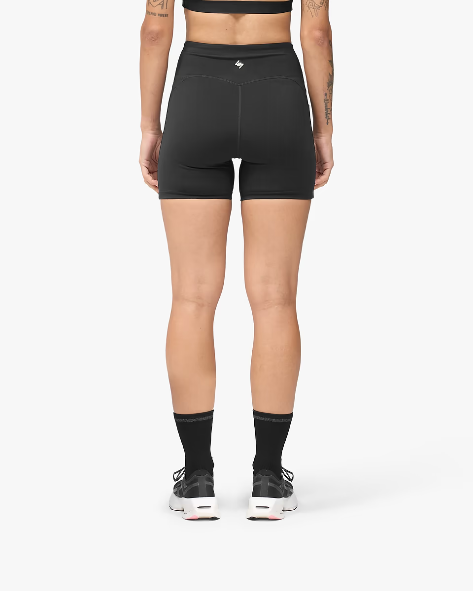 247 Represent Womens Restore Half Tight - Jet Black - AW26