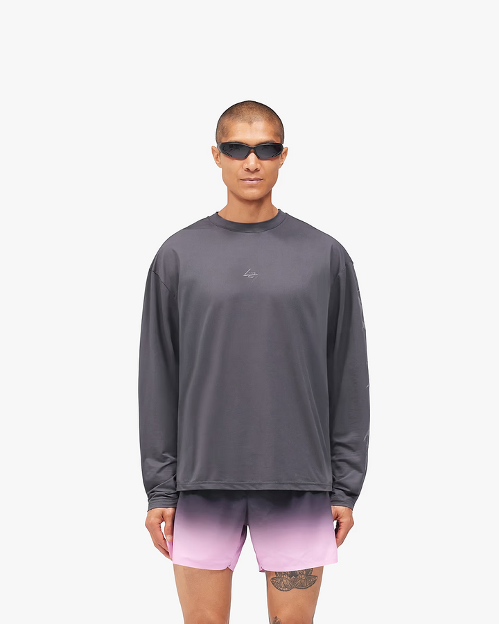 247 Represent Mens Noble LS Tee - Graphene - AW26