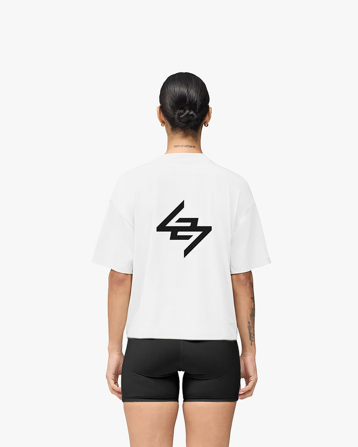 247 Represent Womens DNA Tee - Flat White - AW26