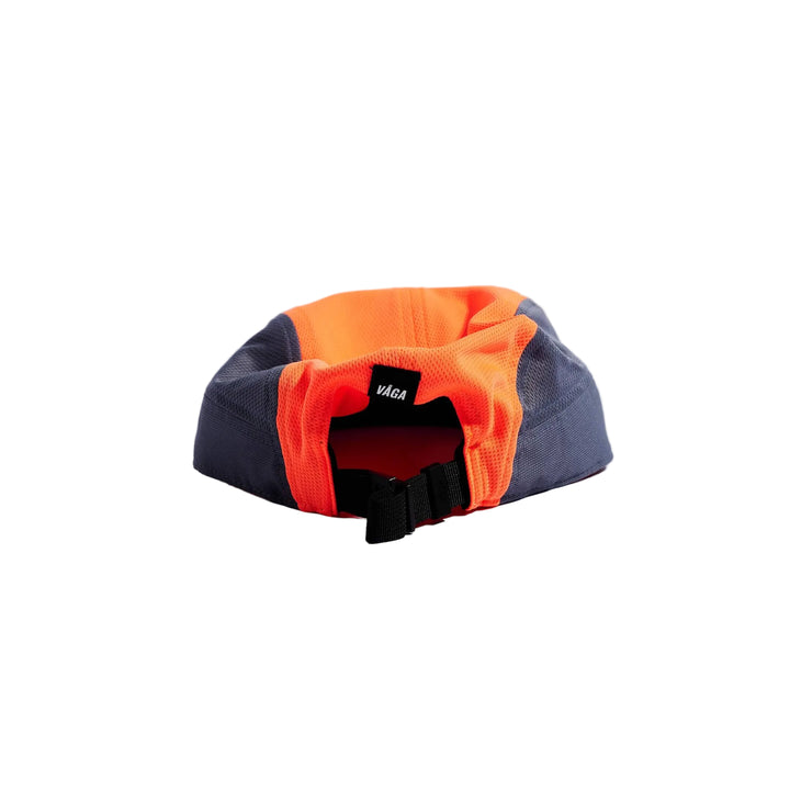 Vaga Club Cap – Neonkoralle/Schieferblau – SS26