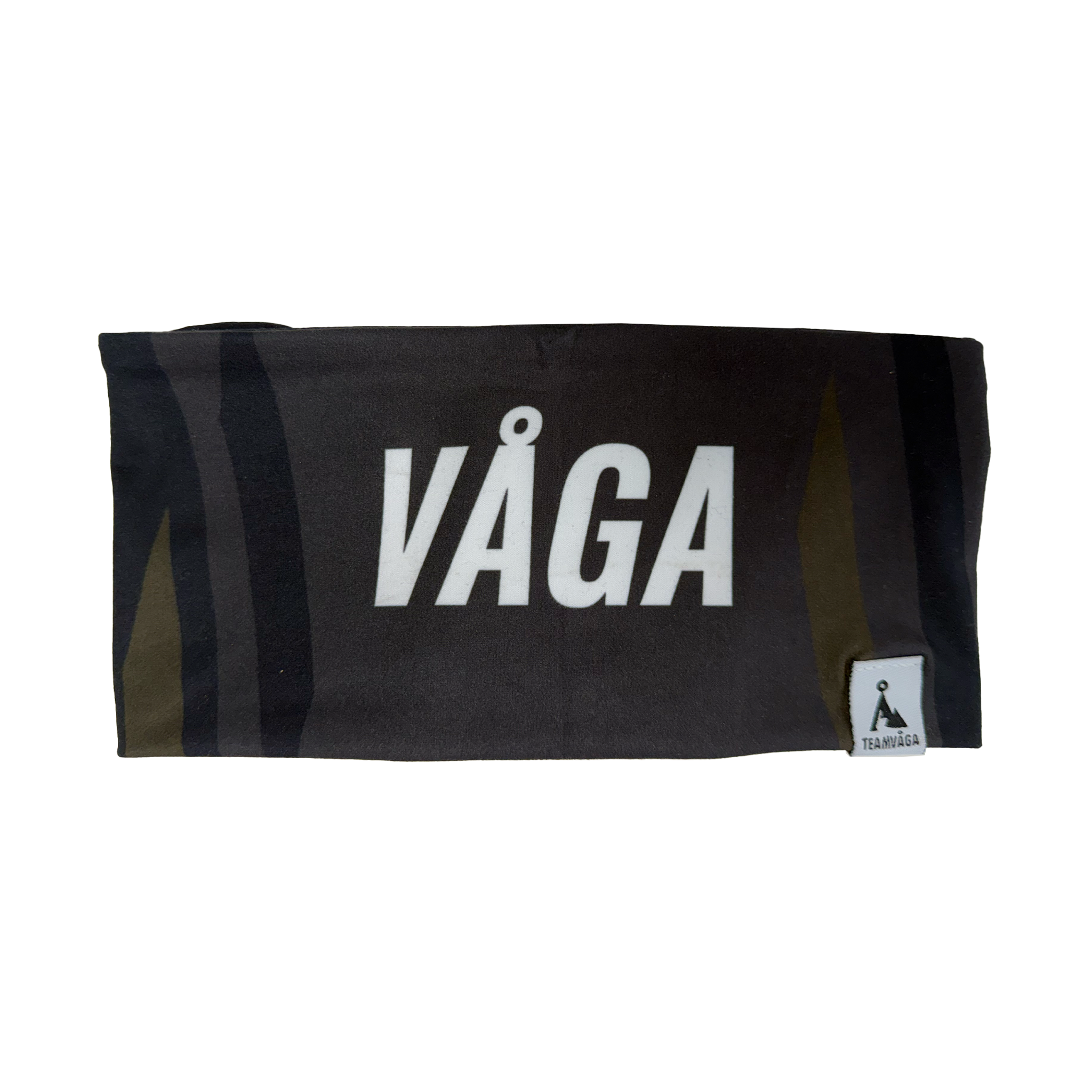 Vaga Headband - Black/Charcoal/Moss Green
