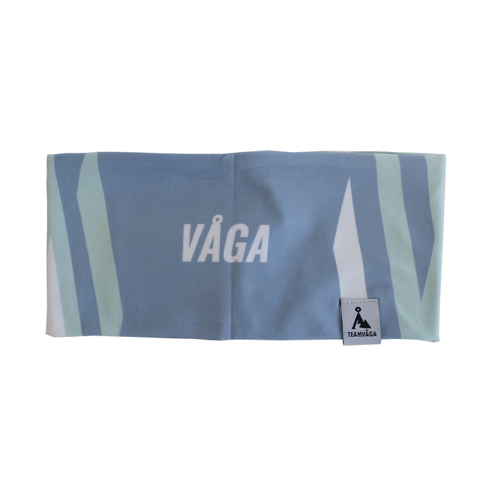 Vaga Headband - Aqua / Pastel Blue / White